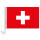 Auto-Fahne: Schweiz - Premiumqualität