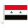 Auto-Fahne: Syrien - Premiumqualität