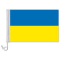 Auto-Fahne: Ukraine - Premiumqualität