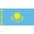 Premiumfahne Kasachstan, 335 x 200 cm, mit Ösen