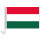 Auto-Fahne: Ungarn - Premiumqualität