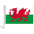 Auto-Fahne: Wales - Premiumqualität