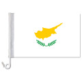 Auto-Fahne: Zypern - Premiumqualität