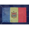 Tischflagge 15x25 : Moldau / Moldawien