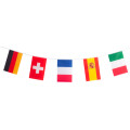 Party-Flaggenkette EM 2020/2021 - 12,80 Meter
