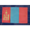 Tischflagge 15x25 Mongolei