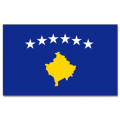 Tischflagge 15x25 Kosovo