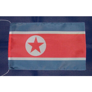 Tischflagge 15x25 : Nordkorea