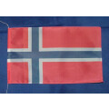 Tischflagge 15x25 Norwegen
