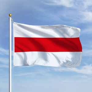 Flagge Weißrussland historisch 150x100 cm mit Ösen
