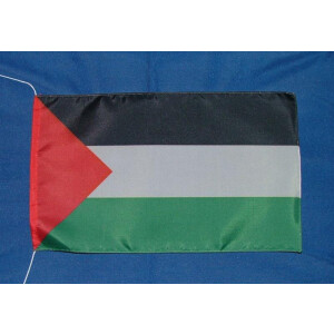 Tischflagge 15x25 : Palästina