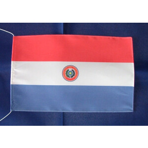Tischflagge 15x25 : Paraguay