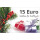Geschenkgutschein von Everflag 15 Euro gedruckt per Post Weihnachten