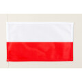 Tischflagge 15x25 Polen ohne Wappen