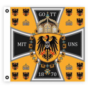 Flagge 110 x 110 : Kaiserstandarte 1870
