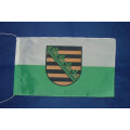 Tischflagge 15x25 : Sachsen