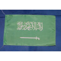 Tischflagge 15x25 : Saudi-Arabien