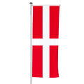Hochformats Fahne Kirchenflagge &ouml;kumenisch