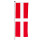 Hochformats Fahne Kirchenflagge ökumenisch 150x600 cm seitliche Karabiner + Hohlsaum für Mast mit Ausleger