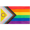 Flagge 90 x 150 : Progress Pride Flagge