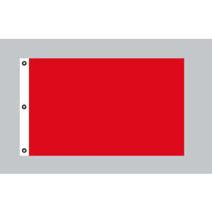 Riesen-Flagge: Rot 150cm x 250cm