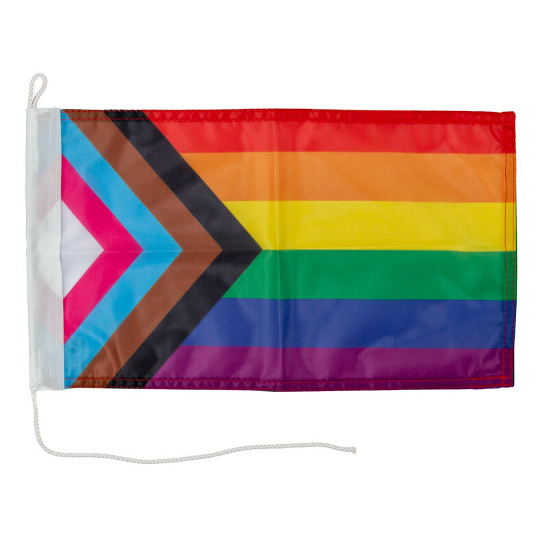 Fahne Regenbogen Bootsflagge Bootsfahne Flagge 
