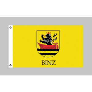 Flagge 90 x 150 : Binz Ostseebad Rügen
