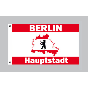 Flagge 90 x 150 : Berlin Hauptstadt
