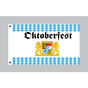 Flagge 90 x 150 : Oktoberfest großes Wappen