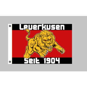 Flagge 90 x 150 : Leverkusen 1904
