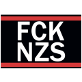 Auto-Fahne FCKNZS Premiumqualität 45x30 cm Hohlsaum...
