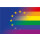 Stock-Flagge : Europa-Regenbogen / Premiumqualität