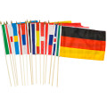 Stockflaggen-Set 30 x 45 cm Frauen EM 2022