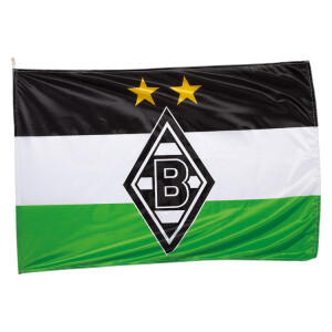 Borussia Mönchengladbach Fahne Logo 150x100 cm