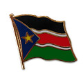 Flaggen-Pin vergoldet Südsudan