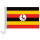 Auto-Fahne: Uganda - Premiumqualität