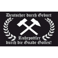 Flagge 90 x 150 cm Deutscher aus dem Ruhrpott