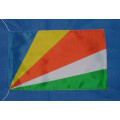 Tischflagge 15x25 : Seychellen