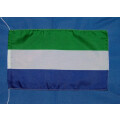 Tischflagge 15x25 : Sierra Leone