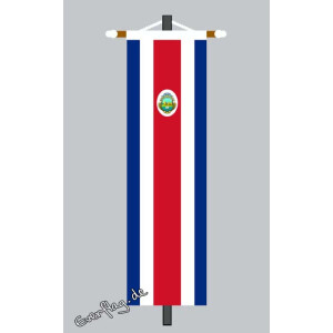 Banner Fahne Costa Rica mit Wappen