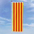 Hochformats Fahne Katalonien
