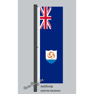 Hochformats Fahne Anguilla