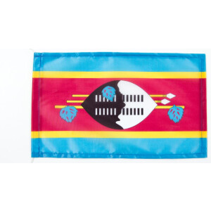 Tischflagge 15x25 : Swasiland