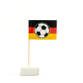 Zahnstocher : Deutschland mit Fu&szlig;ball