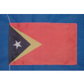 Tischflagge 15x25 Timor-Leste (Ost-Timor)