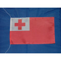 Tischflagge 15x25 : Tonga