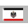 Flagge 90 x 150 : Kaiserreich / Deutsche Nationalfahne mit Adler