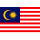 Aufkleber Malaysia 15 x 10 cm