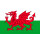 Aufkleber Wales 15 x 10 cm