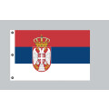 Riesen-Flagge: Serbien mit Wappen 150cm x 250cm